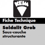 Fiche technique pour KEIM Soldalit Grob