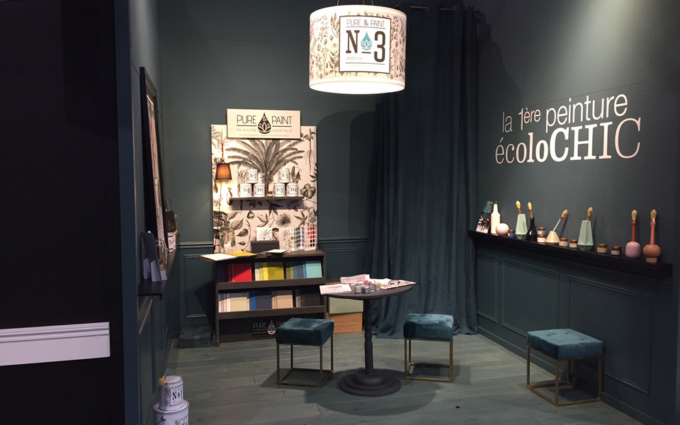 PURE&PAINT au SALON MAISONS & OBJETS